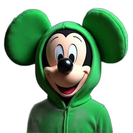 jacket, mask, animal, face, 3d render, photorealistic, concept art, cartoon transparent PNG cut-out