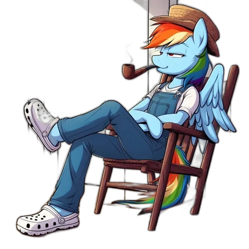 staff, jacket, furniture, hat, cartoon, pixel art, concept art, vaporwave transparent PNG cut-out