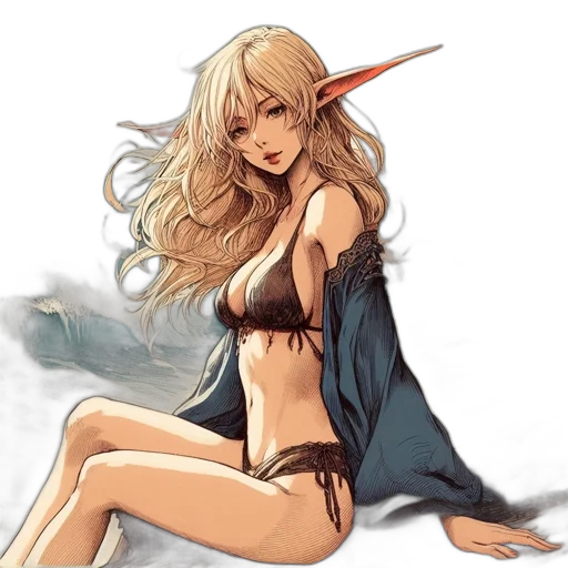 staff, sword, fantasy art, anime, concept art, watercolor, monochrome, dark transparent PNG cut-out