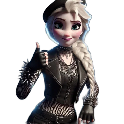 jacket, staff, concept art, 3d render, cartoon, fantasy art, dark, animated transparent PNG cut-out