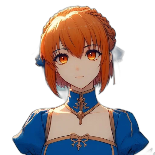 crown, staff, dress, face, anime, pixel art, fantasy art, concept art transparent PNG cut-out
