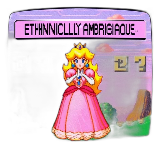 dress, crown, jewelry, vaporwave, pixel art, 3d render, concept art, pixelated transparent PNG cut-out