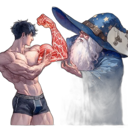 sword, weapon, food, hat, concept art, fantasy art, anime, watercolor transparent PNG cut-out