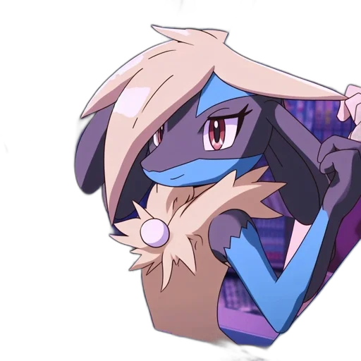 mask, dragon, hair, creature, anime, cartoon, pixel art, vaporwave transparent PNG cut-out