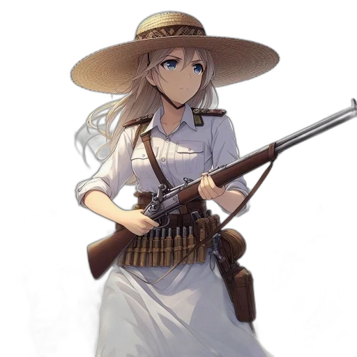 weapon, staff, hat, sword, anime, concept art, fantasy art, pixel art transparent PNG cut-out