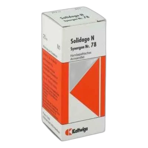 product, box, labeled, solidago, synergen, kathwiga, featuring, orange transparent PNG cut-out
