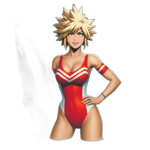 dress, concept art, comic book art, cartoon, 3d render, animated, character, red transparent PNG cut-out