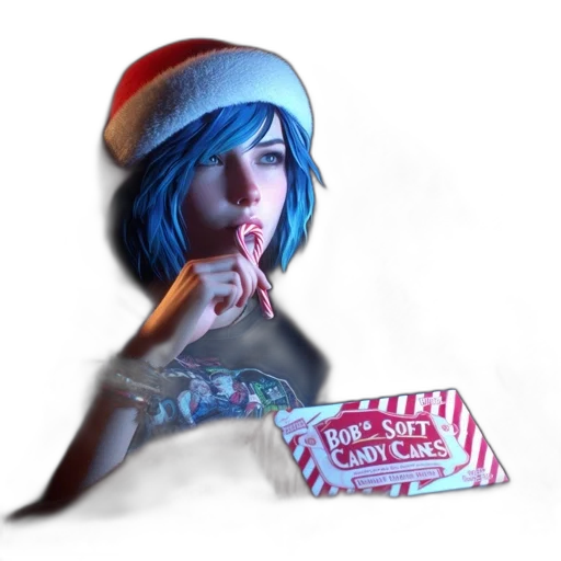 hat, food, concept art, fantasy art, 3d render, pixel art, neon lights, blue transparent PNG cut-out