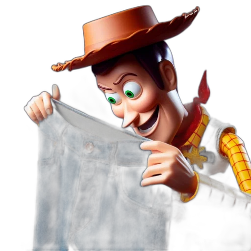 jacket, staff, weapon, robot, concept art, 3d render, photorealistic, cartoon transparent PNG cut-out