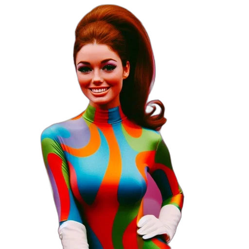 dress, hair, jacket, robot, cartoon, 3d render, photorealistic, comic book art transparent PNG cut-out
