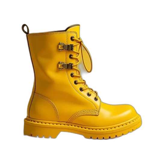 shoes, 3d render, photorealistic, golden transparent PNG cut-out