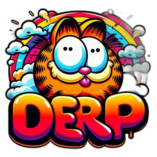 cartoon, 3d render, pixel art, orange, creature, large, round, eyes transparent PNG cut-out
