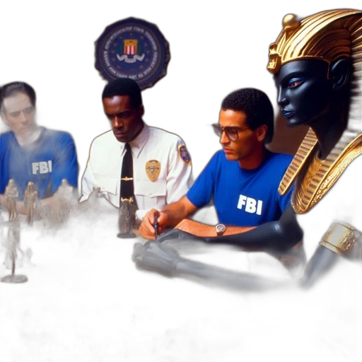 staff, concept art, 3d render, outer space, fbi, office, three, agents transparent PNG cut-out