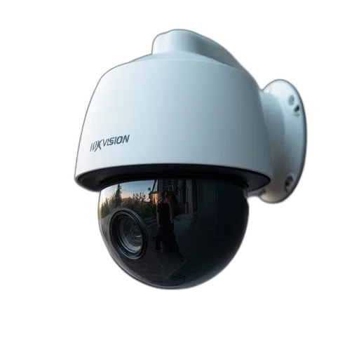 robot, 3d render, camera, hikvision transparent PNG cut-out