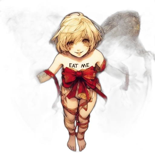 dress, weapon, staff, dragon, fantasy art, pixel art, concept art, anime transparent PNG cut-out