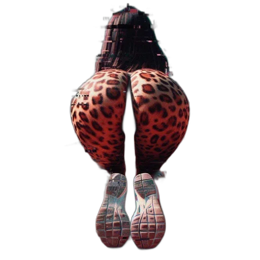 shoes, hair, umbrella, mask, 3d render, concept art, photorealistic, cyberpunk transparent PNG cut-out
