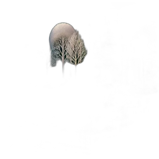 tree, umbrella, hat, hair, photorealistic, concept art, 3d render, watercolor transparent PNG cut-out