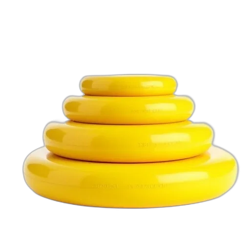 crown, furniture, jewelry, shoes, 3d render, stack, yellow, rubber transparent PNG cut-out