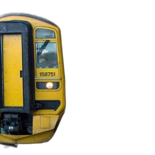 car, robot, passengers, boarding, yellow, train, platform transparent PNG cut-out