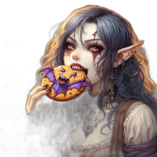 dragon, food, fantasy art, concept art, pixel art, watercolor, pastel, dark transparent PNG cut-out