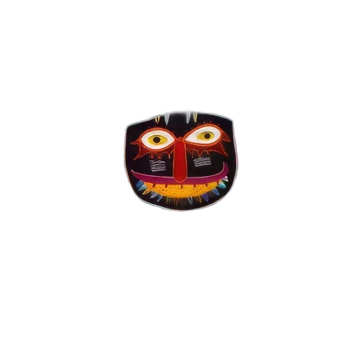 mask, face, jewelry, robot, pixel art, 3d render, concept art, photorealistic transparent PNG cut-out