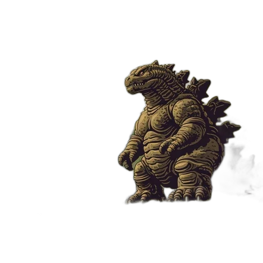 dragon, creature, animal, staff, concept art, 3d render, pixel art, fantasy art transparent PNG cut-out