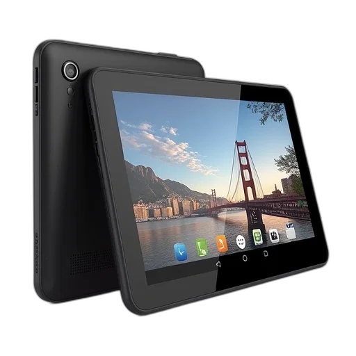 inch, capacitive, touch, screen, dual, sim, tablet, gps transparent PNG cut-out