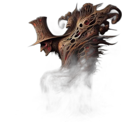 dragon, mask, creature, face, fantasy art, concept art, photorealistic, watercolor transparent PNG cut-out