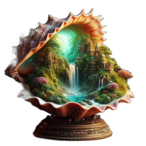 crown, dragon, staff, jewelry, fantasy art, concept art, 3d render, photorealistic transparent PNG cut-out