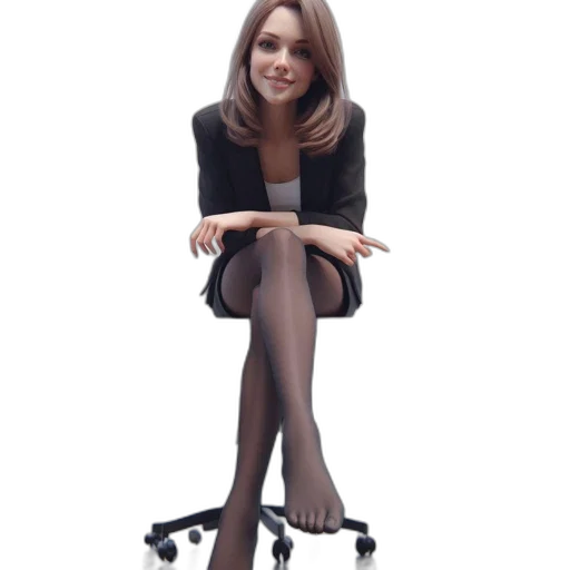 staff, furniture, dress, shoes, photorealistic, 3d render, cartoon, concept art transparent PNG cut-out