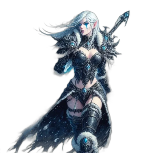 sword, staff, weapon, fantasy art, concept art, comic book art, pixel art, blue transparent PNG cut-out