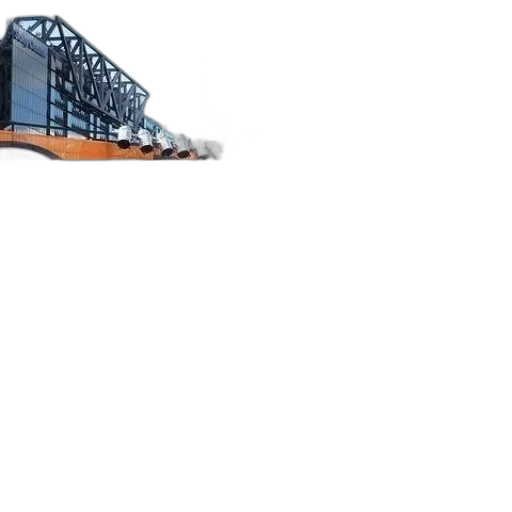 hat, shoes, building, umbrella, 3d render, concept art, photorealistic, group transparent PNG cut-out