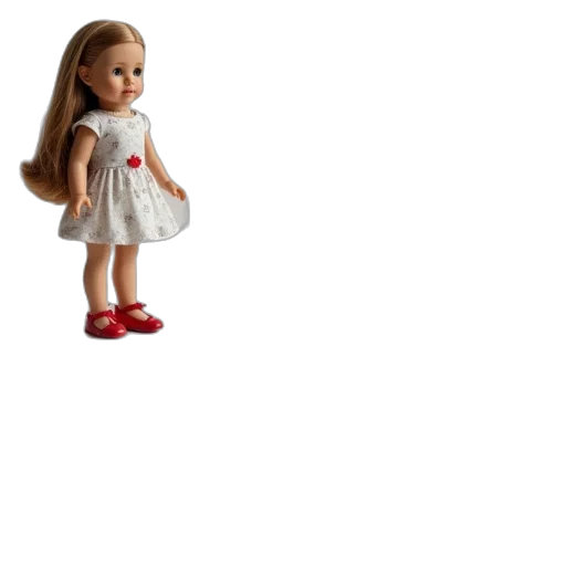 dress, shoes, hair, robot transparent PNG cut-out
