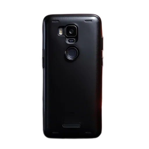 3d render, back, cover, case, blackberry, eclipse transparent PNG cut-out