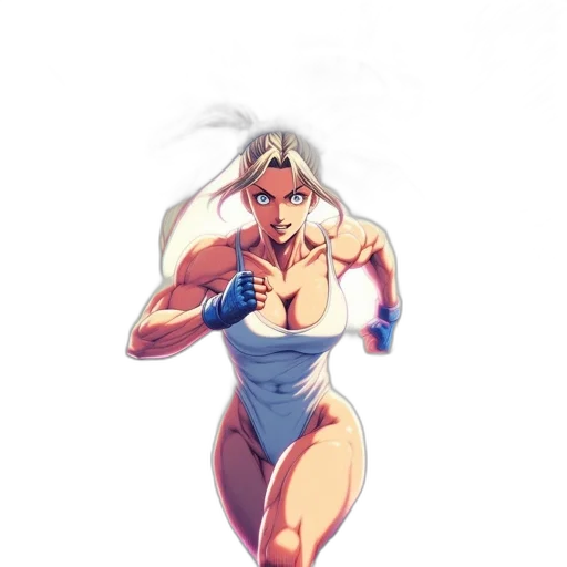 dress, weapon, concept art, comic book art, anime, fantasy art, blue, athletic transparent PNG cut-out