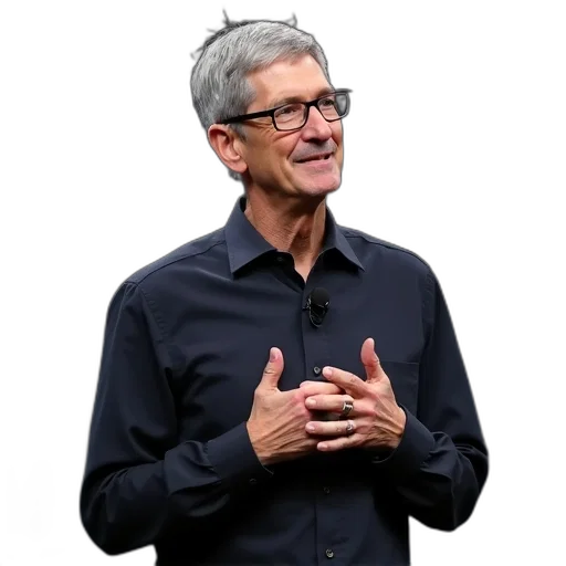 staff, face, animal, robot, apple, chief, tim, cook transparent PNG cut-out