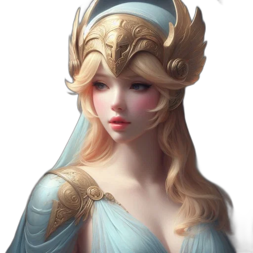 crown, face, dress, hat, fantasy art, concept art, 3d render, photorealistic transparent PNG cut-out