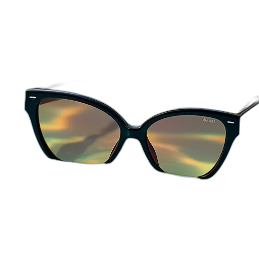 3d render, bathing, sunglasses, plastic transparent PNG cut-out