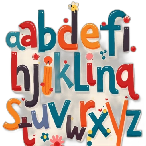 3d render, alphabet, font, background transparent PNG cut-out
