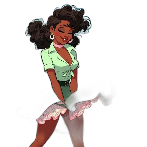 dress, staff, concept art, cartoon, pixel art, fantasy art, neon lights, pastel transparent PNG cut-out