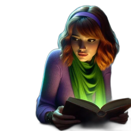 face, concept art, fantasy art, comic book art, 3d render, neon lights, night, fire transparent PNG cut-out