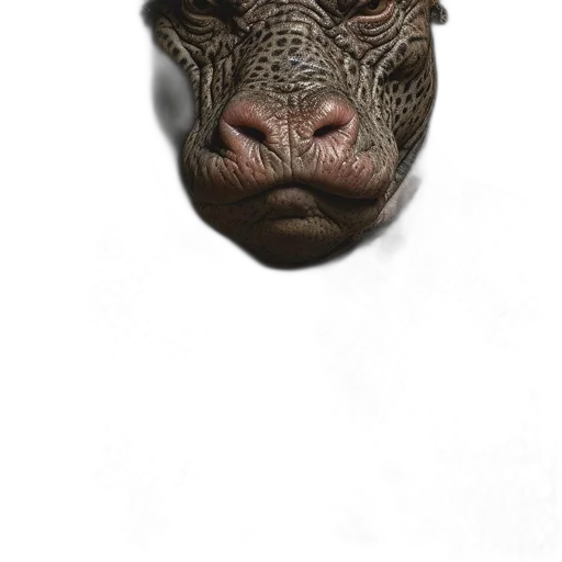 mask, face, animal, creature, photorealistic, 3d render, concept art, fantasy art transparent PNG cut-out
