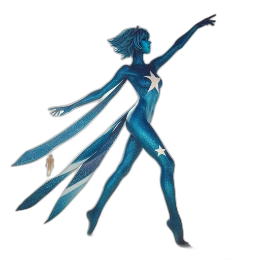 creature, staff, robot, dress, concept art, fantasy art, pixel art, watercolor transparent PNG cut-out