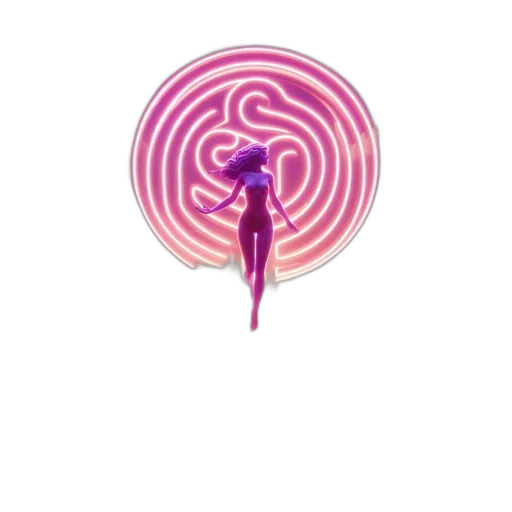 staff, hair, creature, jewelry, vaporwave, concept art, pixel art, fantasy art transparent PNG cut-out