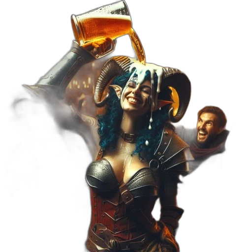 weapon, concept art, fantasy art, cyberpunk, comic book art, fire, blue-haired, woman transparent PNG cut-out