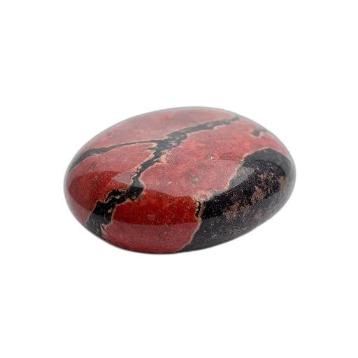 jewelry, food, photorealistic, 3d render, red, small, smooth, black transparent PNG cut-out