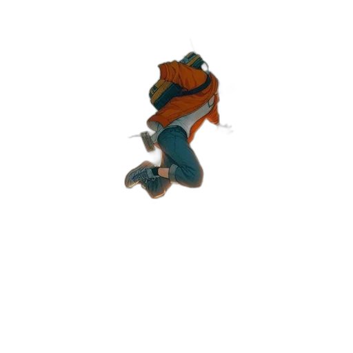staff, creature, animal, robot, 3d render, concept art, pixel art, underwater transparent PNG cut-out