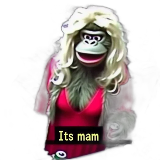 animal, mask, dress, creature, concept art, cartoon, kermit, frog transparent PNG cut-out