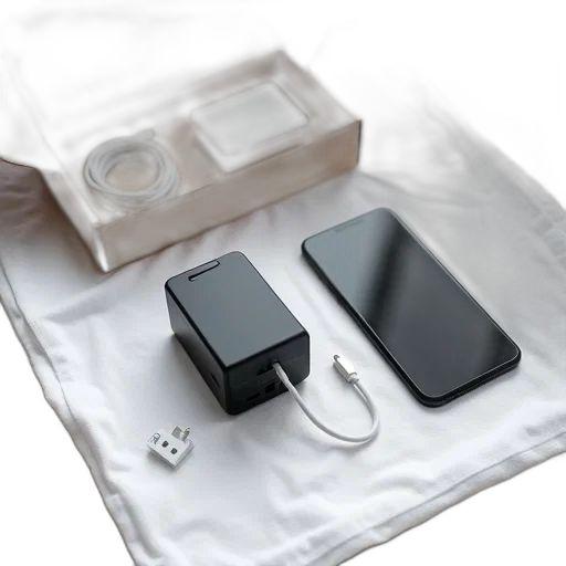 jewelry, monochrome, smartphone, charging, cable, power, adapter, neatly transparent PNG cut-out