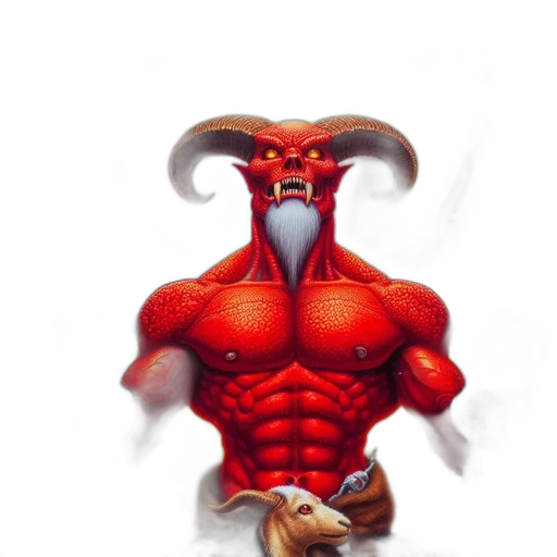 dragon, creature, animal, concept art, 3d render, fantasy art, comic book art, red transparent PNG cut-out